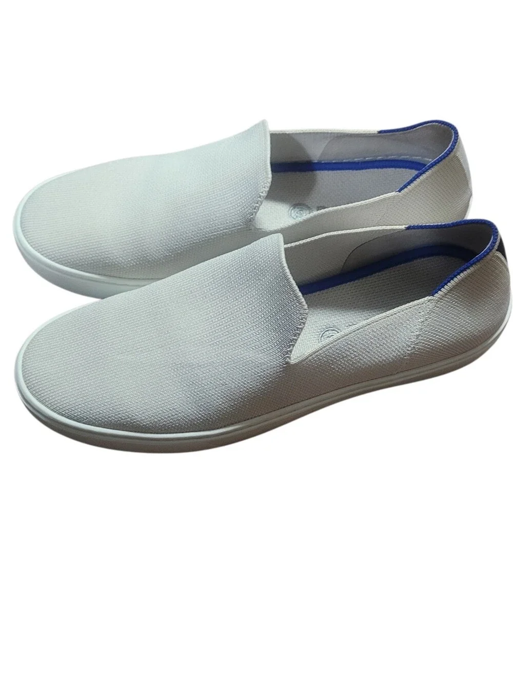 Rothys The Original Slip On Sneaker Beige Sand Women’s Size 9.5 Comfort Shoes
